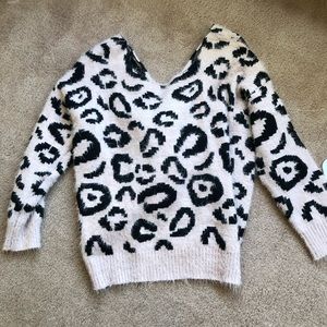 Cheetah sweater